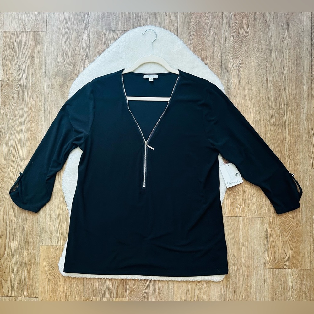 89th & Madison Black Women's Blouse
